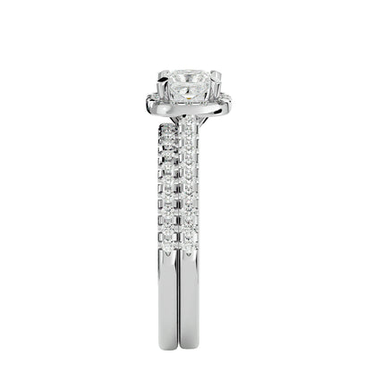 Zavi bold diamond engagement ring