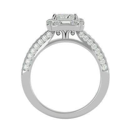 Piu Princess Diamond Engagement Ring