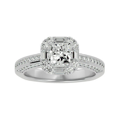 Piu Princess Diamond Engagement Ring