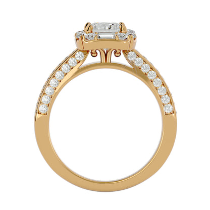 Piu Princess Diamond Engagement Ring