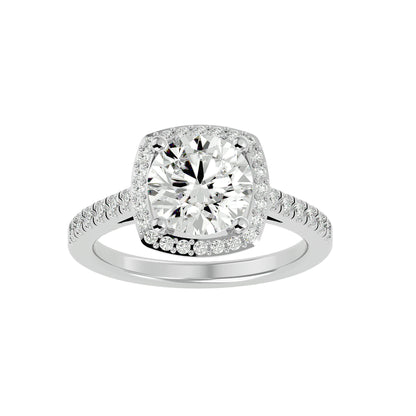 Sonya Halo Diamond Engagement Ring