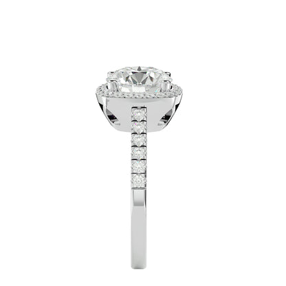 Sonya Halo Diamond Engagement Ring