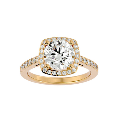 Sonya Halo Diamond Engagement Ring
