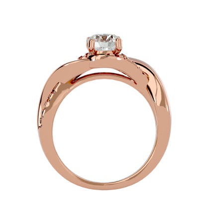 Samira Halo Diamond Engagement Ring