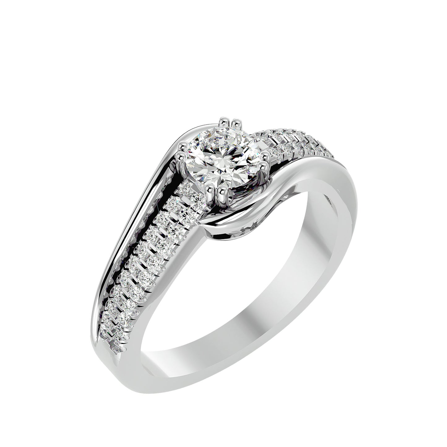 Solange Diamond Engagement Ring