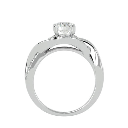 Hana Bypass Diamond Engagement Ring
