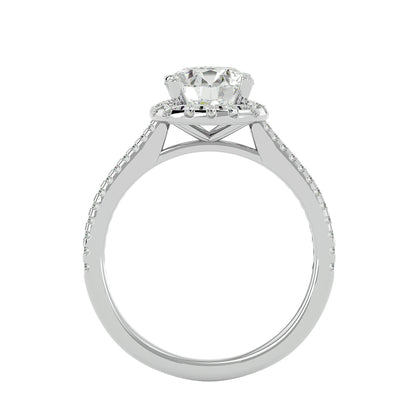 Bianca Halo Diamond Engagement Ring
