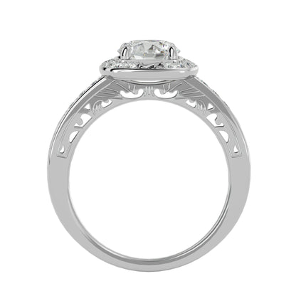 Marigold Vintage Diamond Engagement Ring
