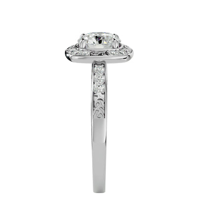 Marigold Vintage Diamond Engagement Ring