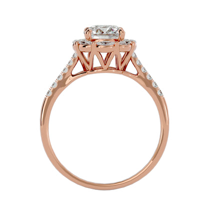 Odessa Marquise Halo Diamond Engagement Ring