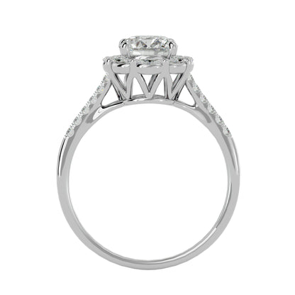 Odessa Marquise Halo Diamond Engagement Ring