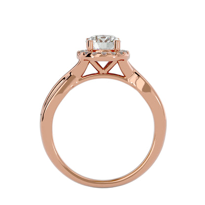Reem halo diamond engagement ring