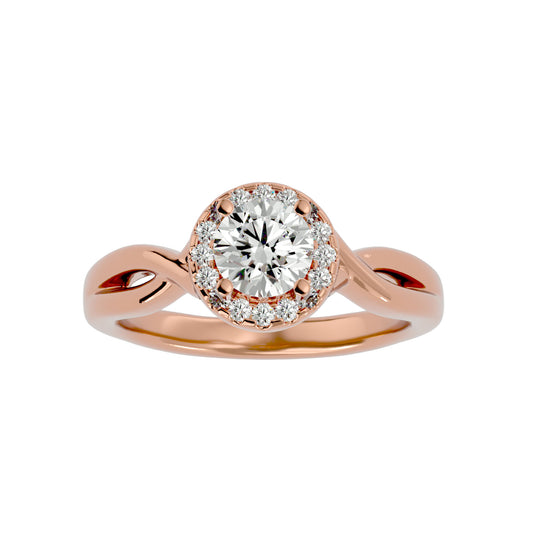 Reem halo diamond engagement ring