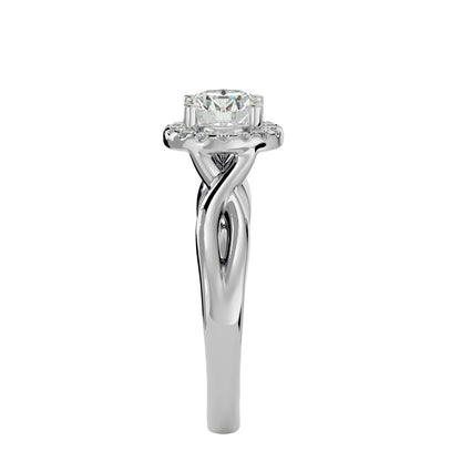 Reem halo diamond engagement ring