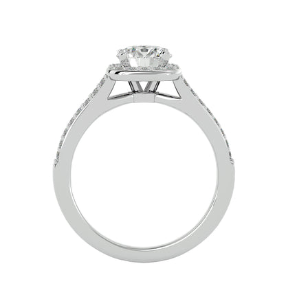 Rummy split shank diamond engagement ring