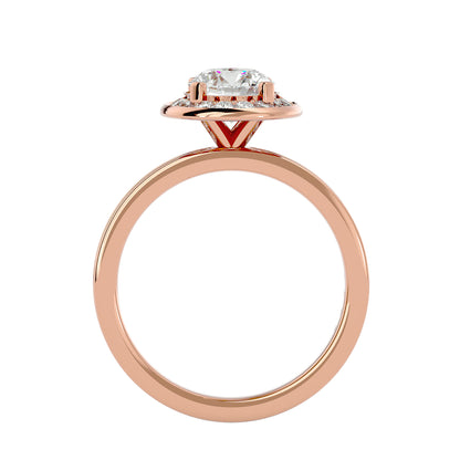 Raphel Halo diamond engagement ring