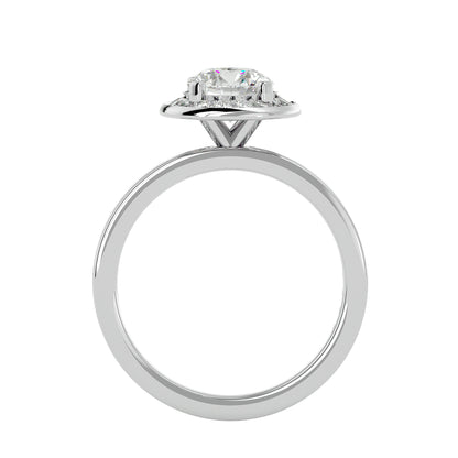 Raphel Halo diamond engagement ring