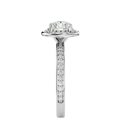 Raphel Halo diamond engagement ring