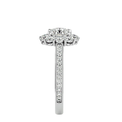 Sherli Halo diamond engagement ring