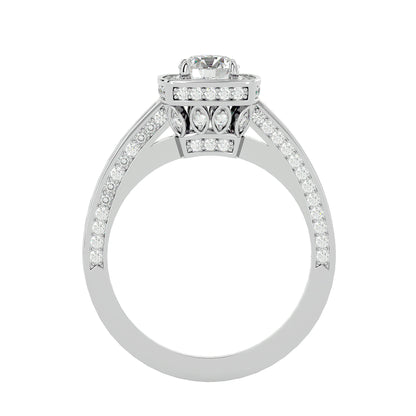 Prestige Halo diamonds engagement ring