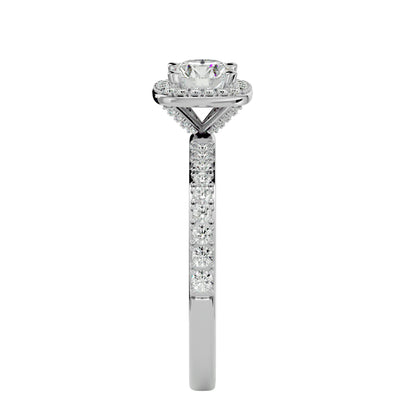 Jenny Halo diamond engagement ring