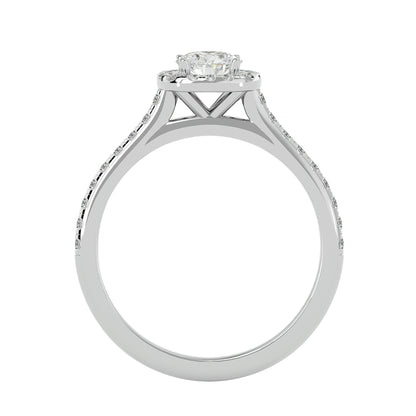 Blakey Halo diamond engagement ring