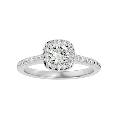 Blakey Halo diamond engagement ring