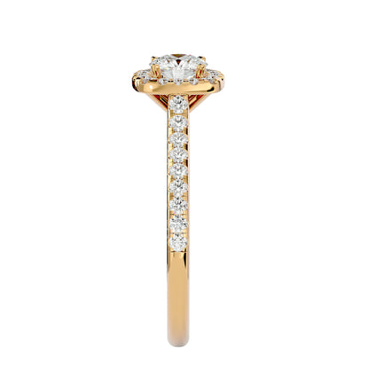 Blakey Halo diamond engagement ring