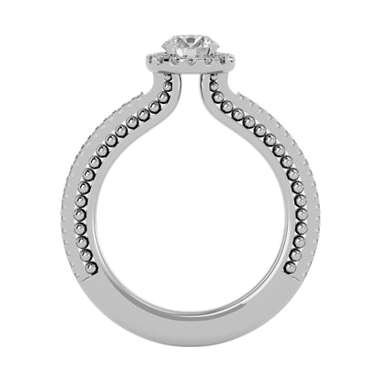 Isabella Halo diamond engagement ring