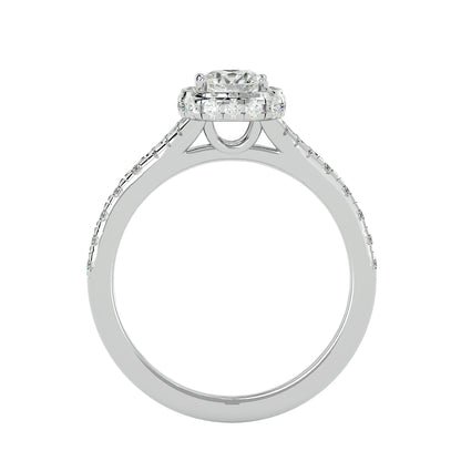 Verena Halo Diamond Engagement Ring