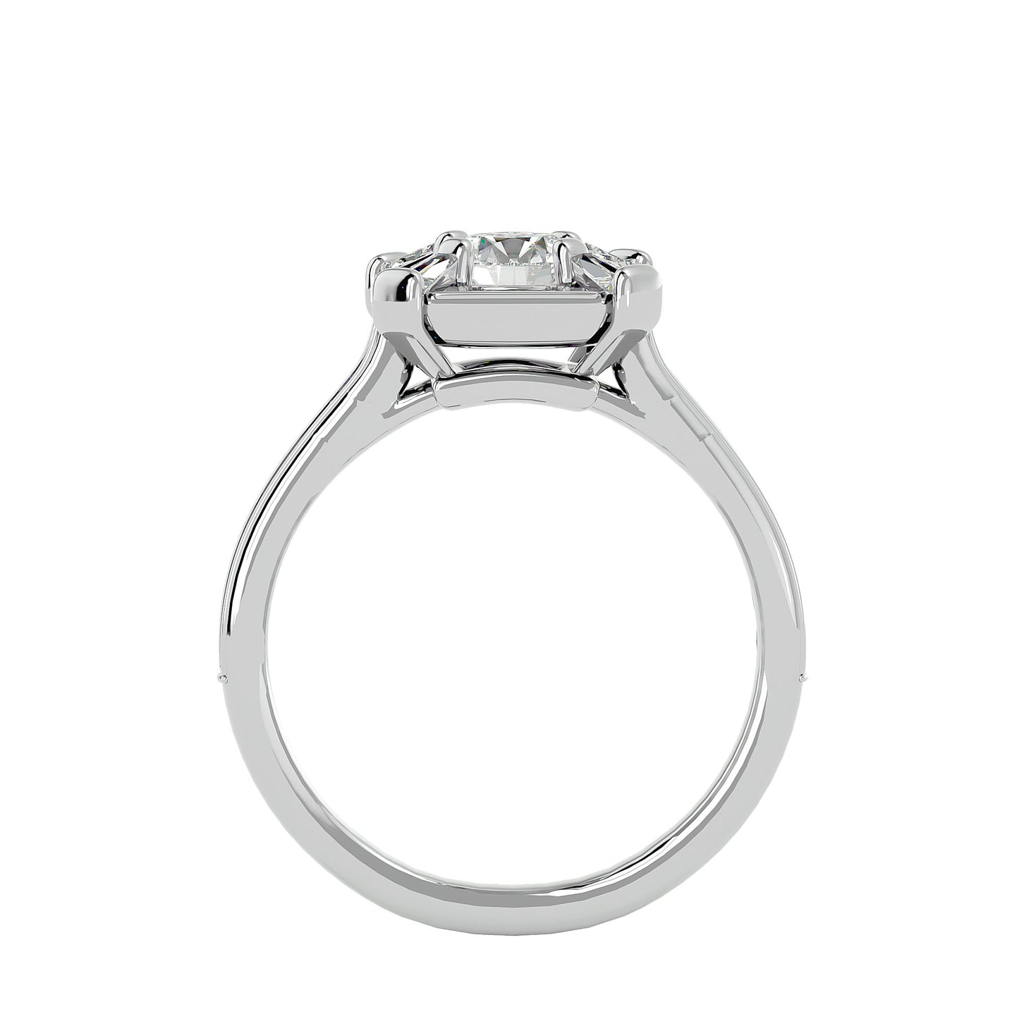 Ayla Halo Diamond Engagement Ring