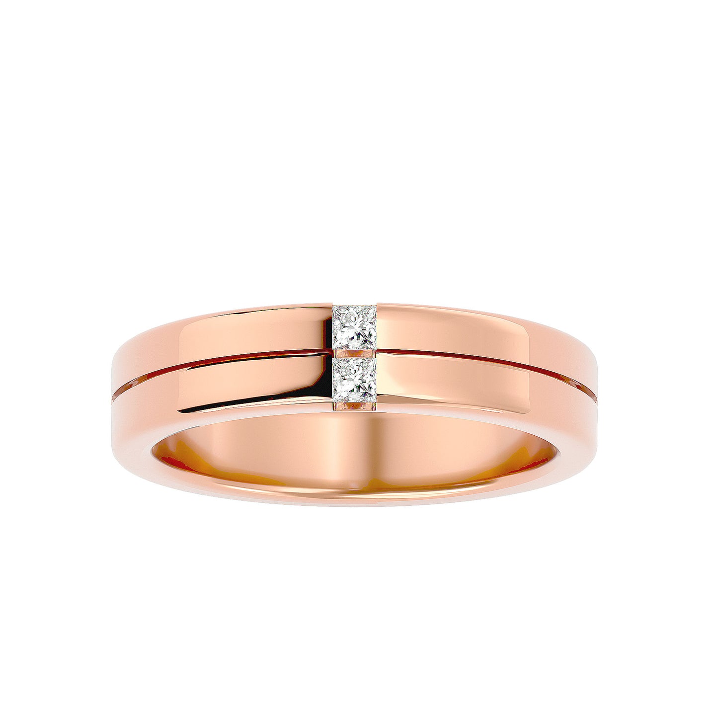 Obsidian Embrace Men's ring