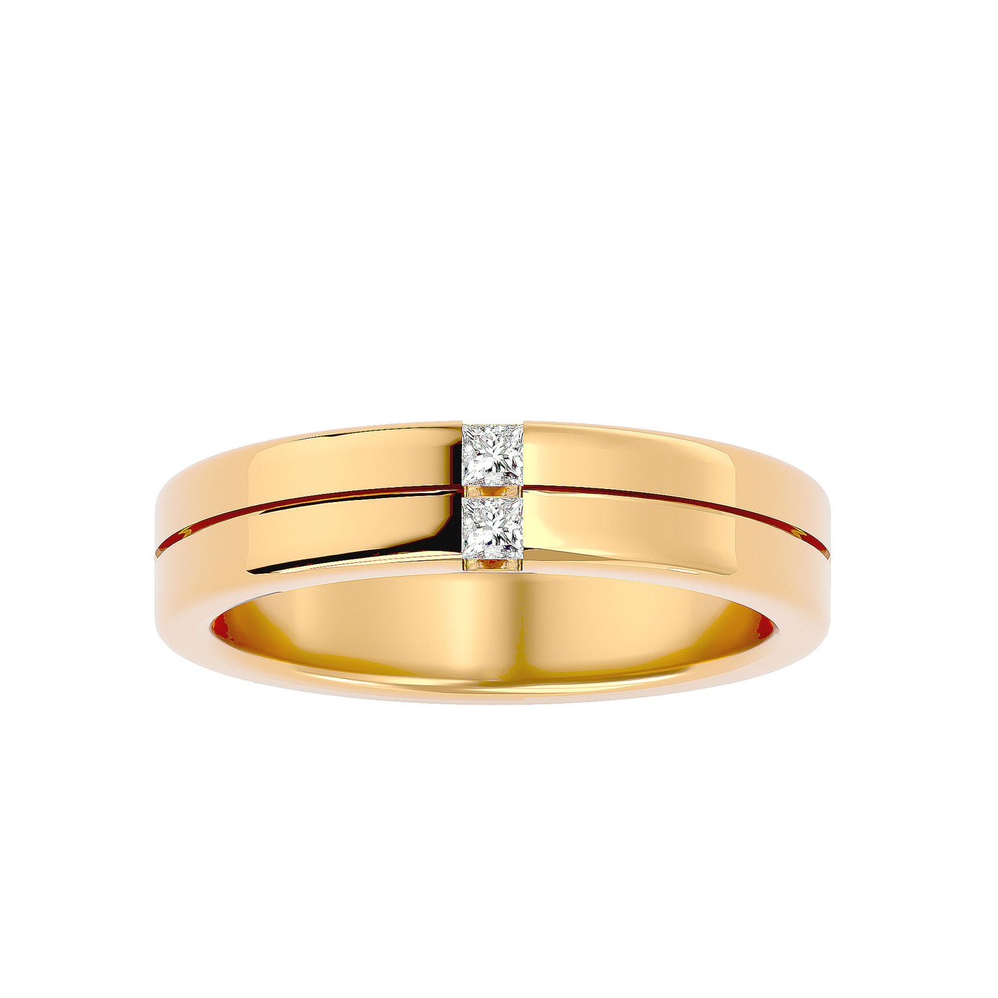 Obsidian Embrace Men's ring