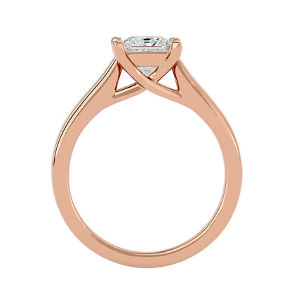 Tegan princess diamond engagement ring