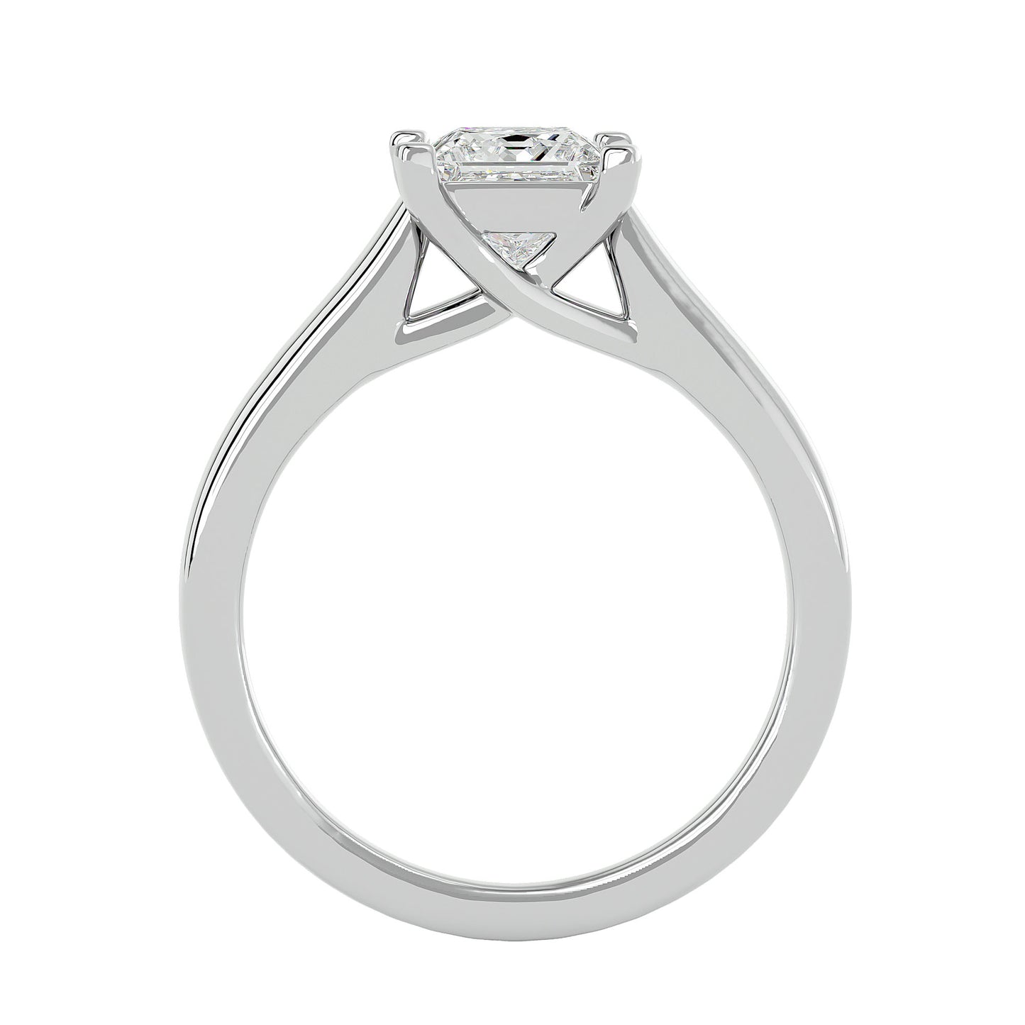 Tegan princess diamond engagement ring