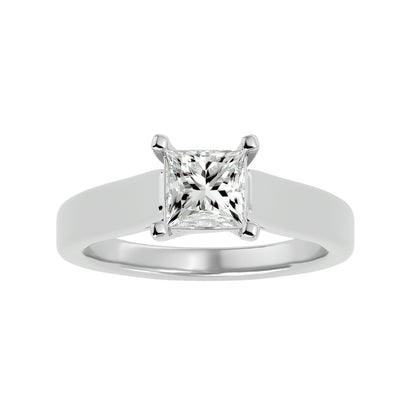 Tegan princess diamond engagement ring