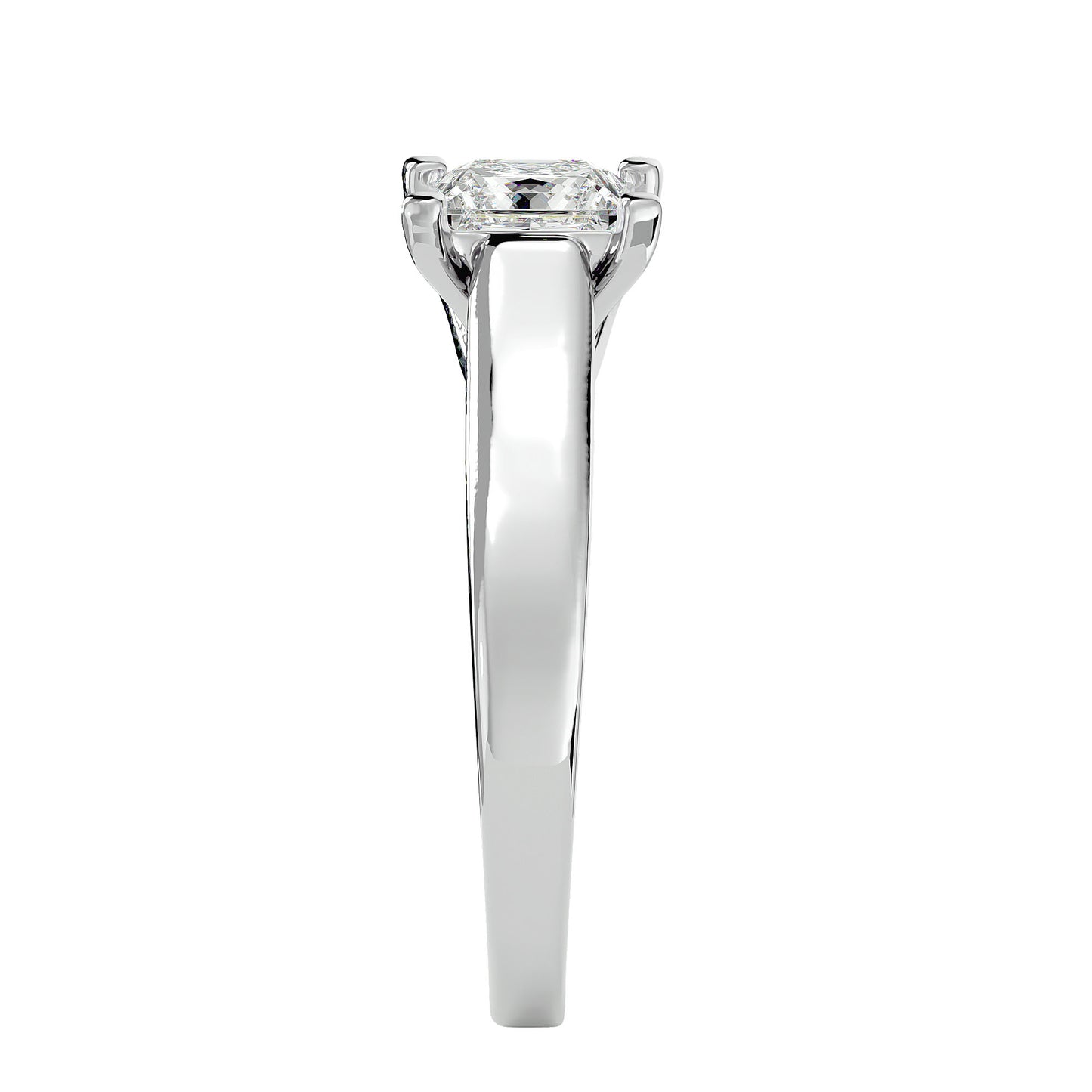 Tegan princess diamond engagement ring