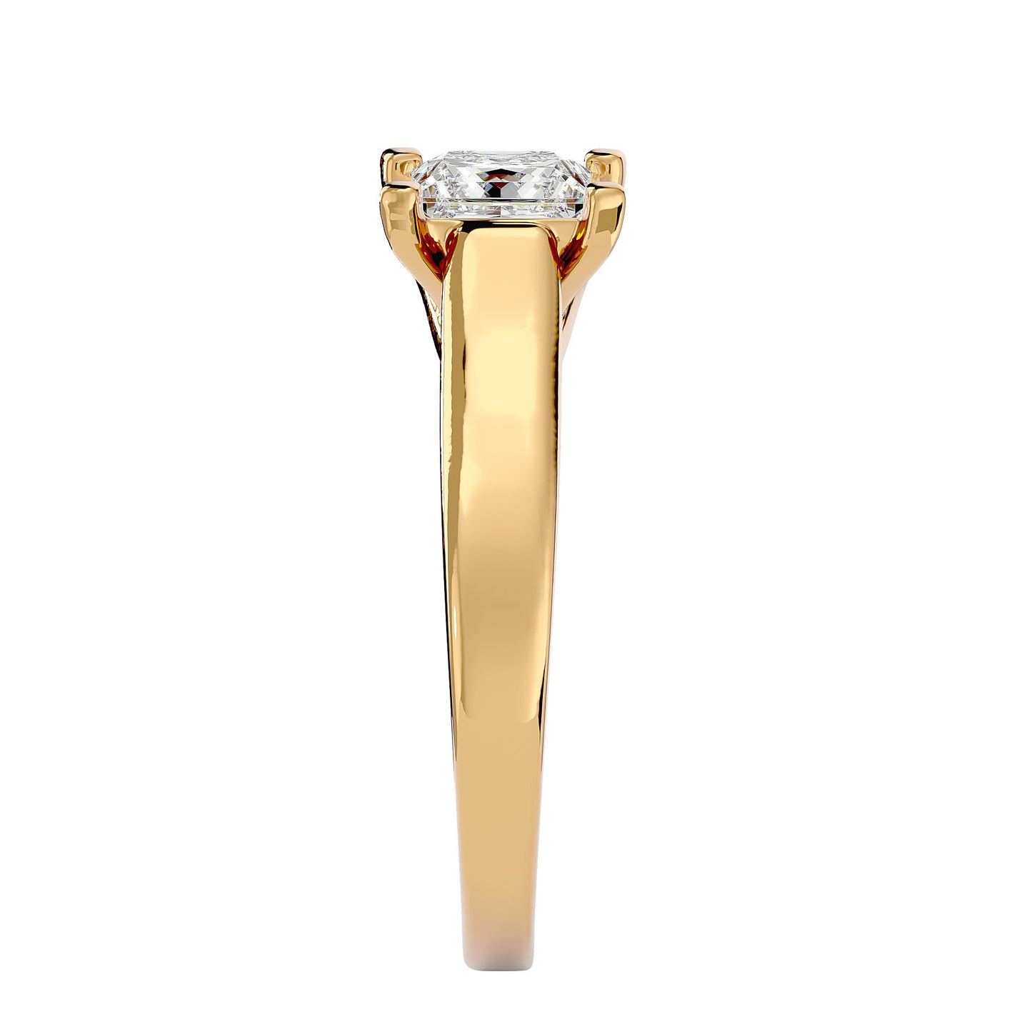 Tegan princess diamond engagement ring