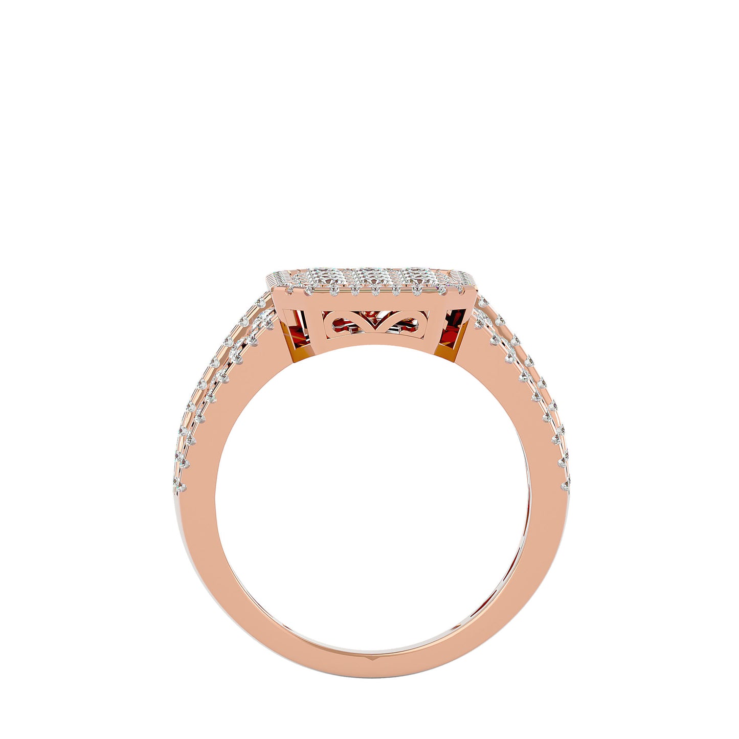 Midnight Sentinel men's ring
