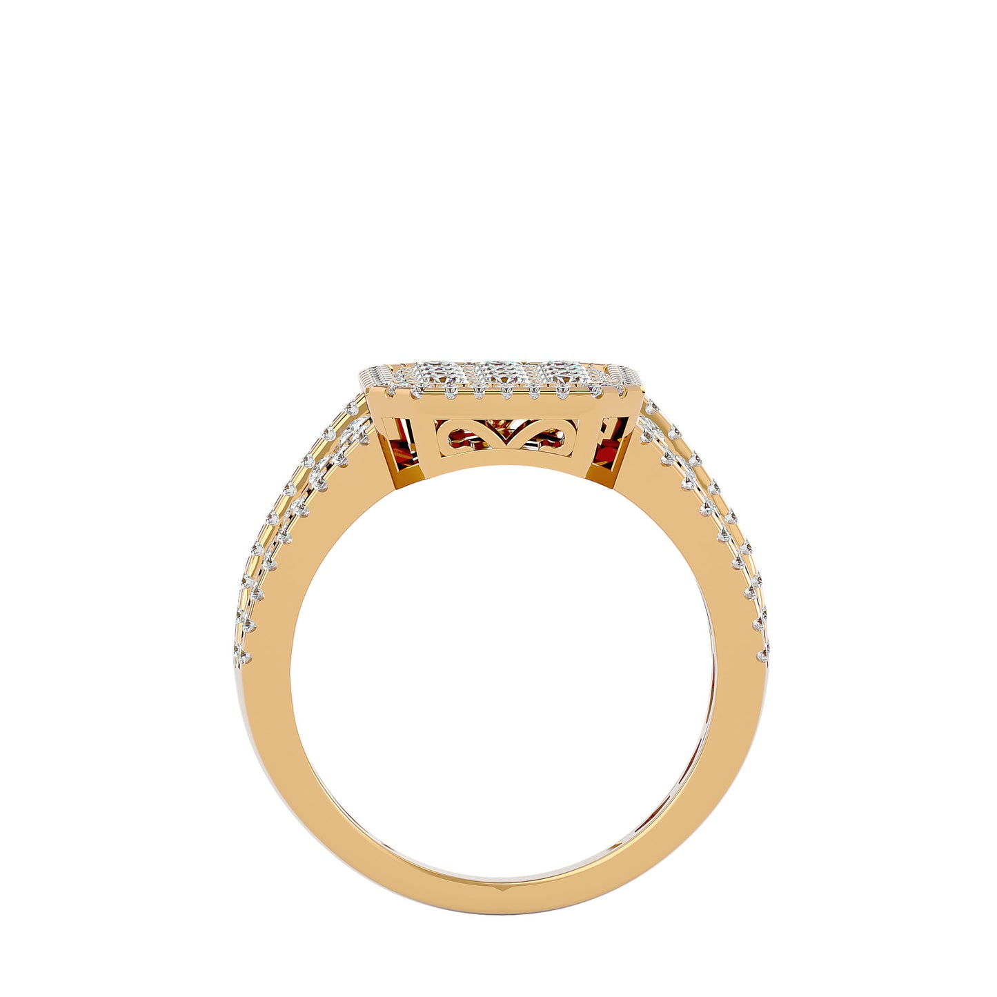 Midnight Sentinel men's ring