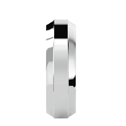 Plain men's ring