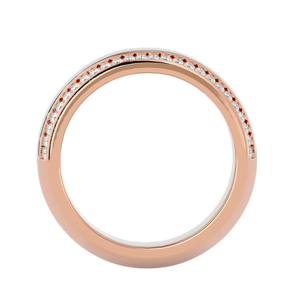 Pave men's ring