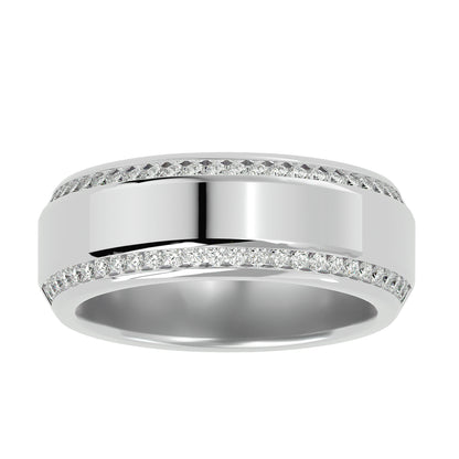 Pave men's ring