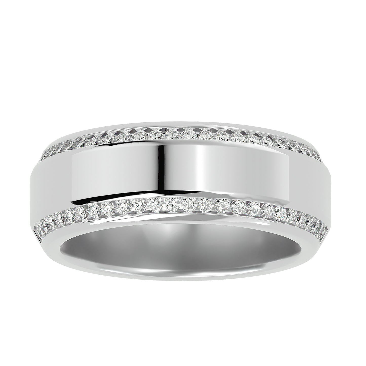 Pave men's ring