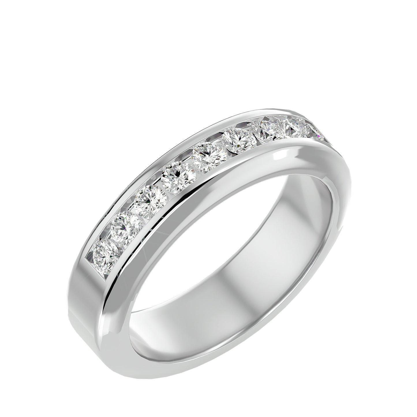 Noah Men's band diamond ring
