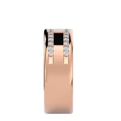 Elijah Men's diamond Band