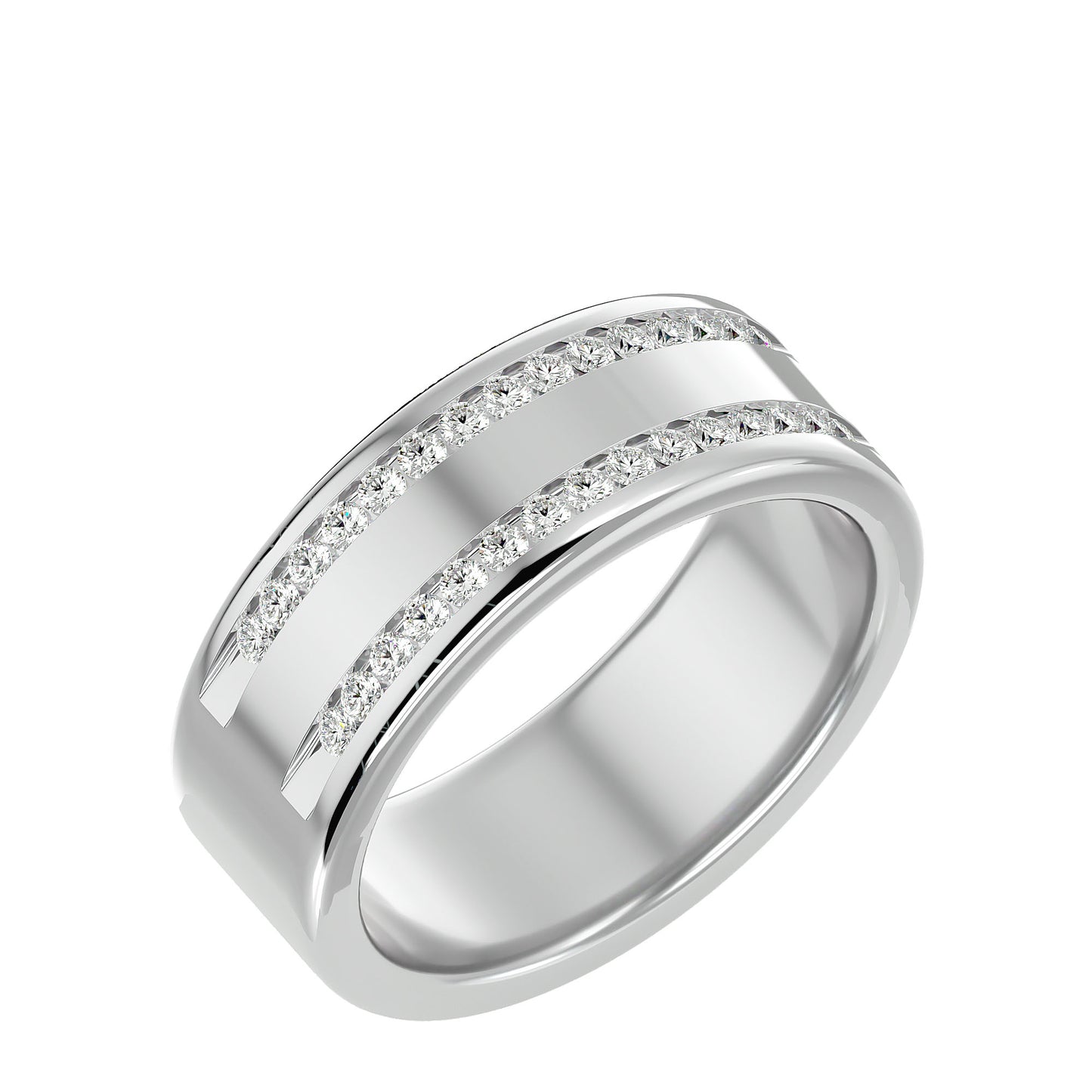 Elijah Men's diamond Band