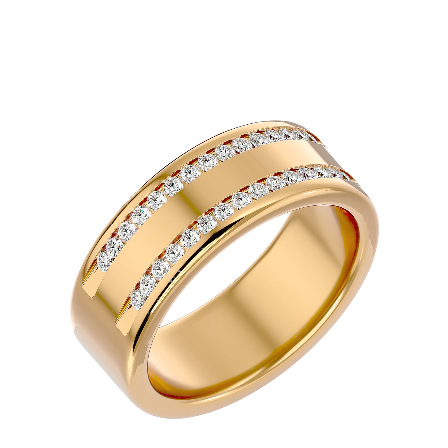 Elijah Men's diamond Band