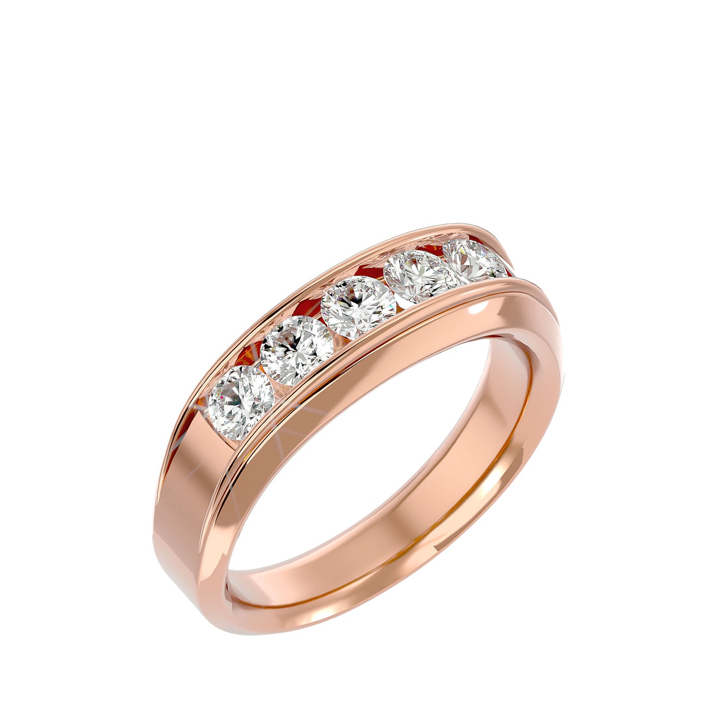 Henry Men's diamond Band