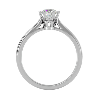 Veil of eterntiy diamond engagement ring